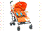 Прогулочная коляска Baby Care london_orange.