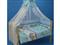 Комплект в кроватку Бомбус Мишки в гамаке 1172 голубой
